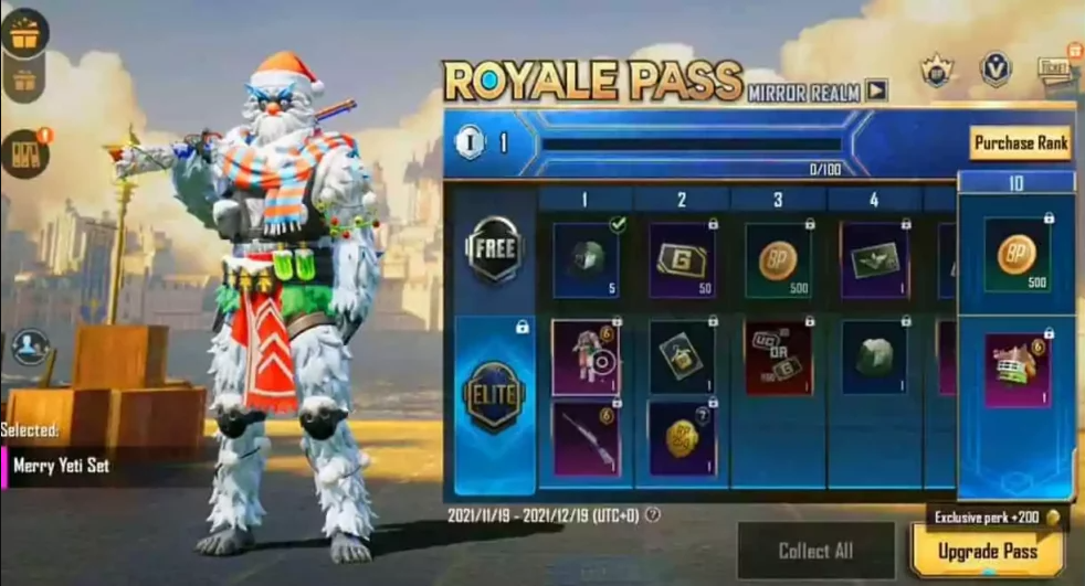 BGMI and PUBG Mobile M6 Royal Pass