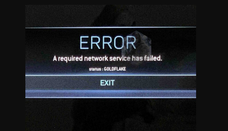 COD GOLDFLAKE network error fix