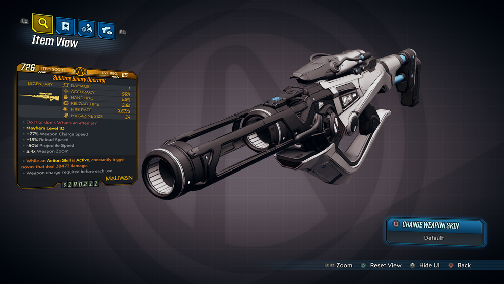 BORDERLANDS 3 ARMS RACE LEGENDARY WEAPONS LIST