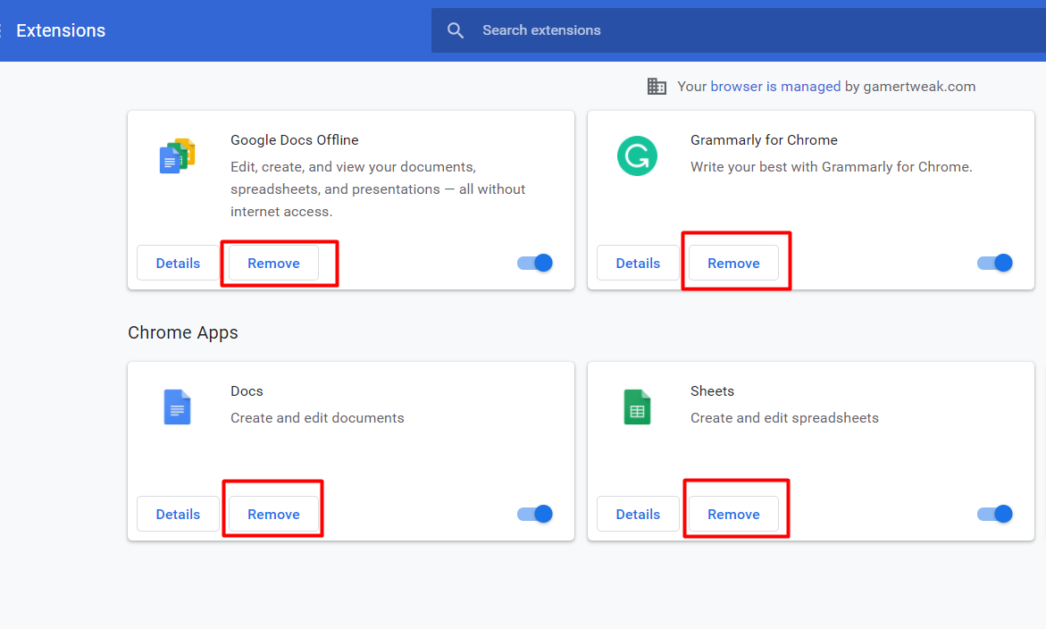 Unable to load files on google docs fix