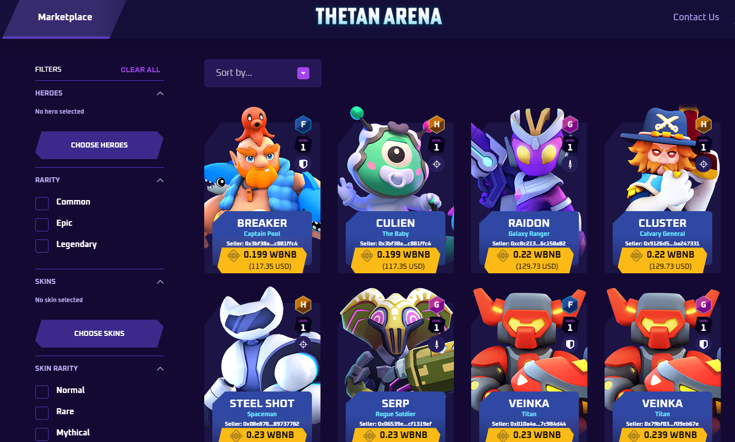 Thetan Arena beginner's guide