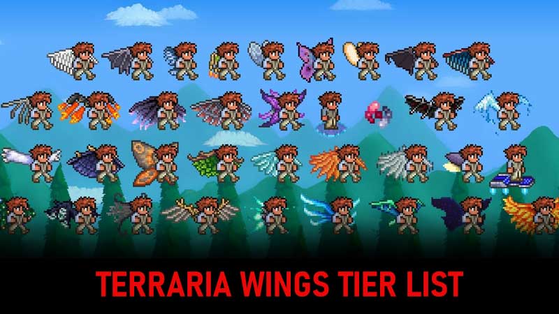 terraria wings tier list