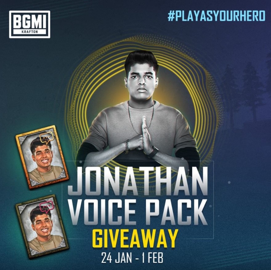 BGMI Jonathan Voice Pack