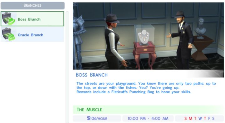 Boss Sims 4