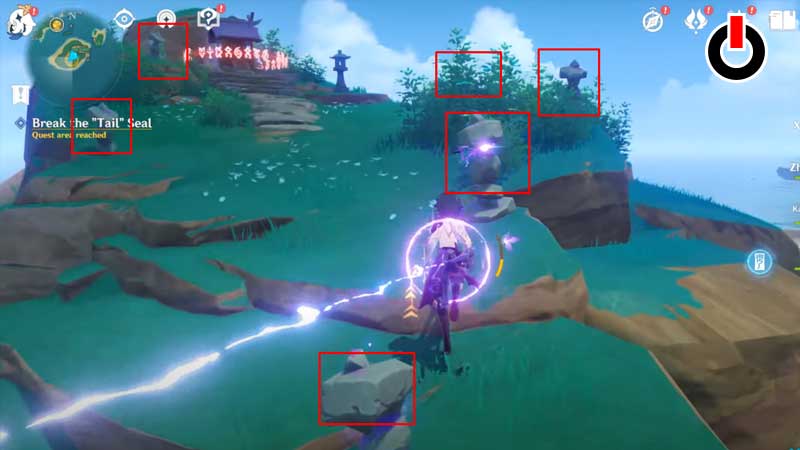 Break the Tail Seal Genshin Impact