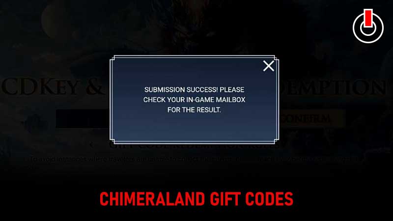 Chimeraland Gift Codes