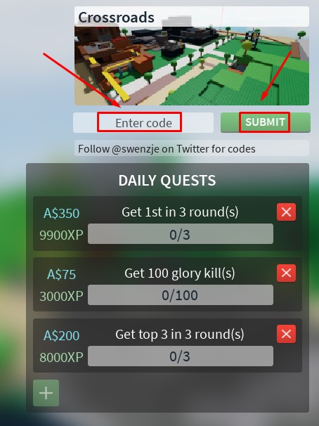 Combat Warriors Codes