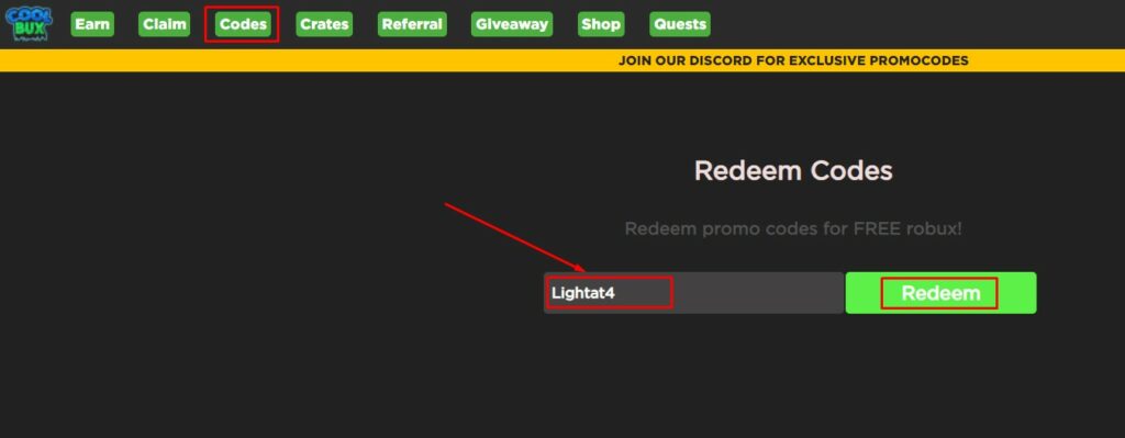 Coolbux.live codes