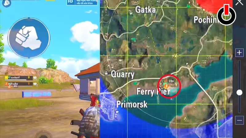 BGMI Spiderman web shooter location