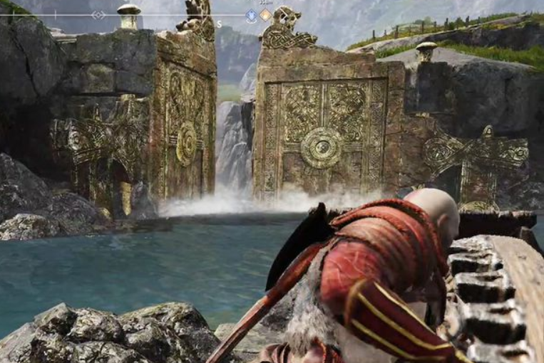 God Of War How To Open Gate