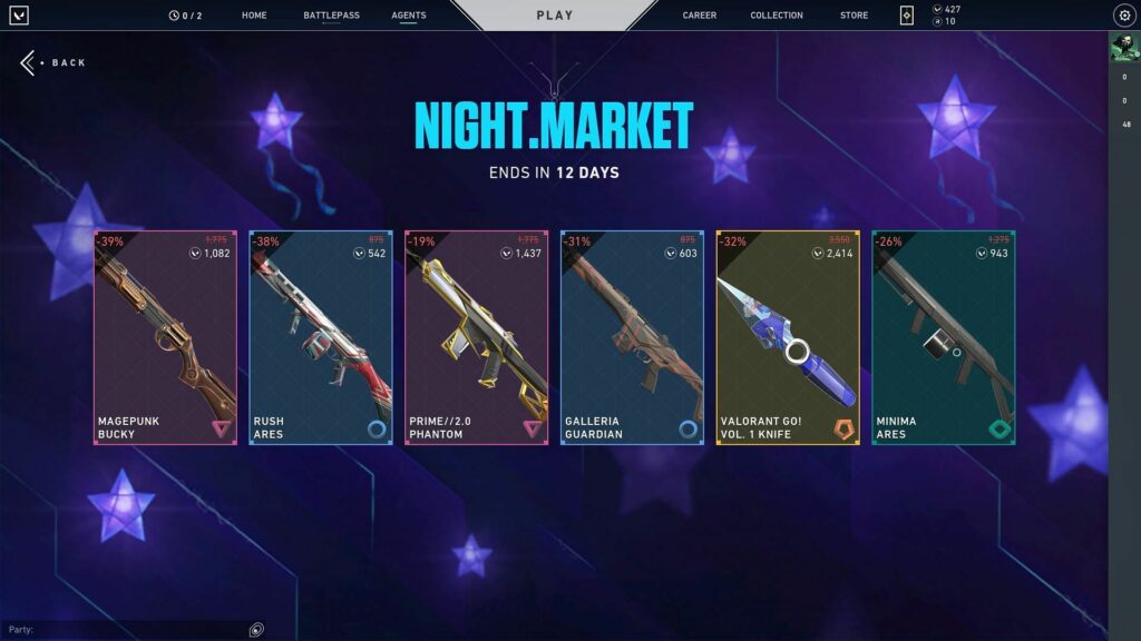 Night Market Valorant