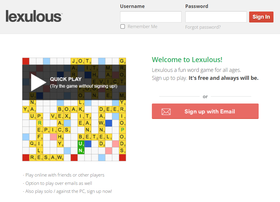 Play Scrabble Online Best
