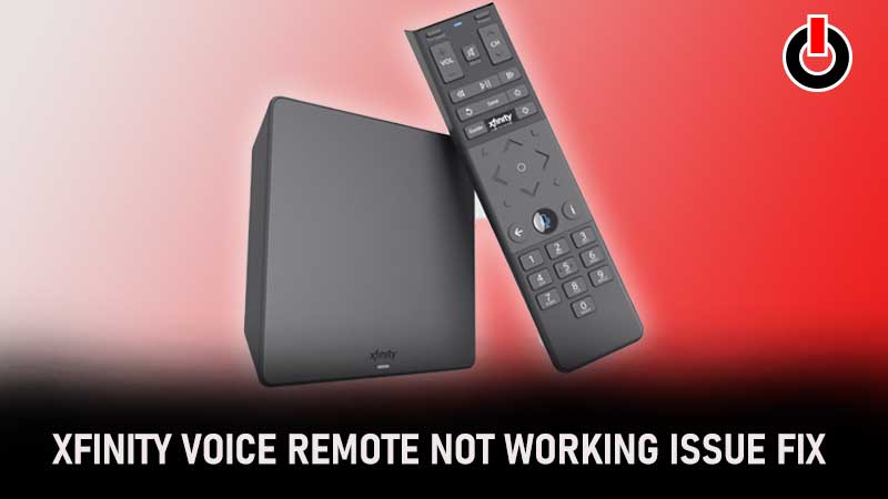 Xfinity voice remote not working