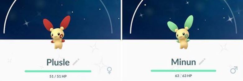 Shiny Minus In Pokemon Go