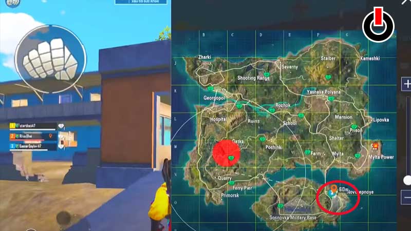 BGMI Spiderman web shooter location