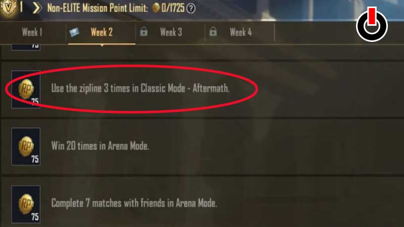 Use The Zipline 3 Times RP mission