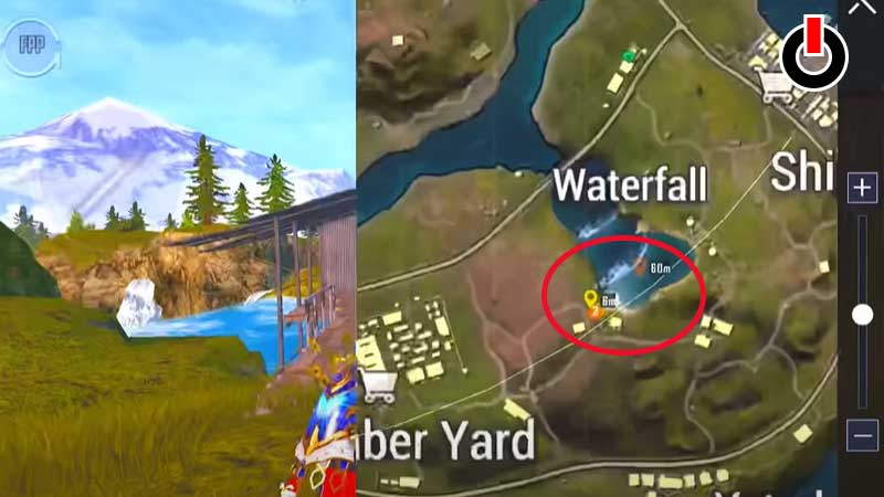 BGMI Spiderman web shooter location