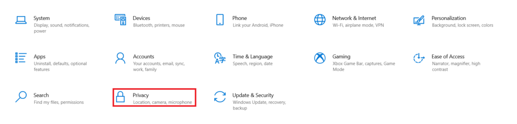 Windows Settings Discord No Sound