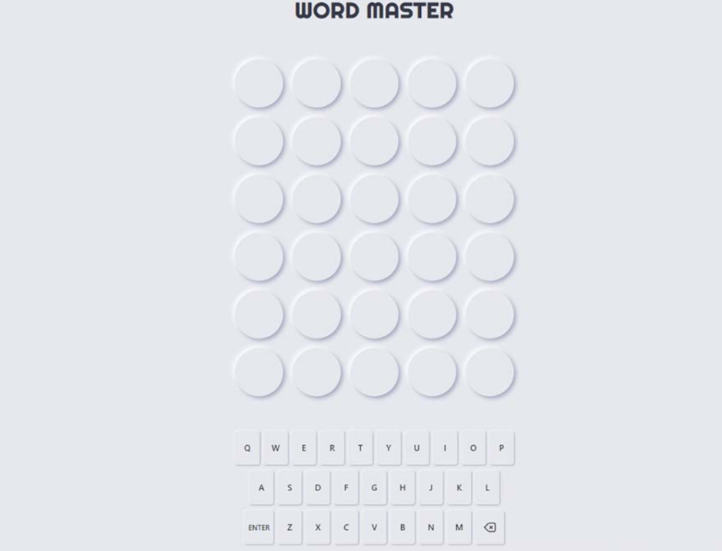 Word Master Games Like Wordle