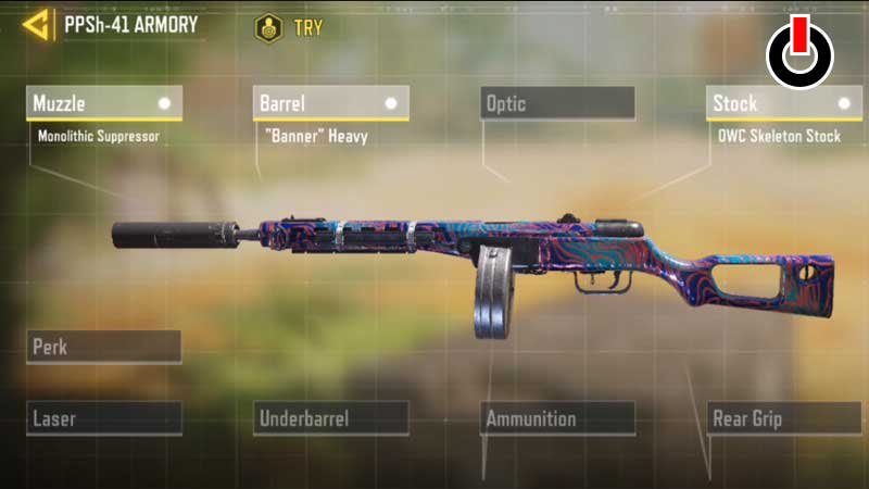 COD Mobile PPSH 41 Loadout
