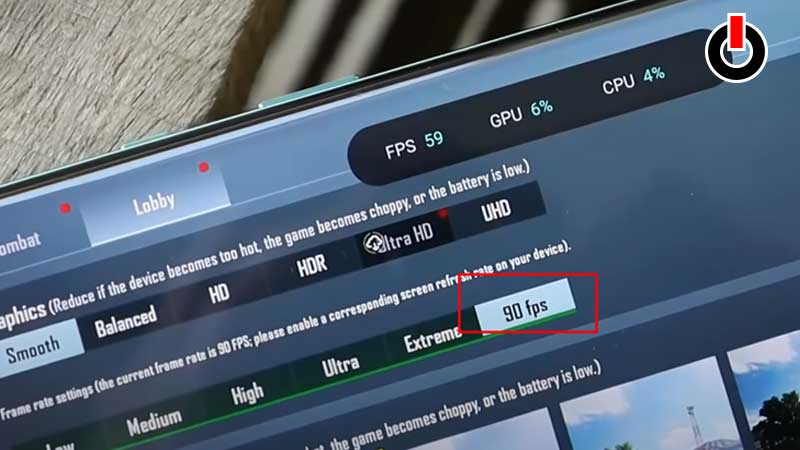 BGMI 90 FPS Support Devices