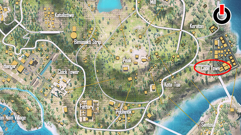 Free Fire Bermuda Map