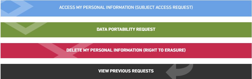 Delete Personal Information