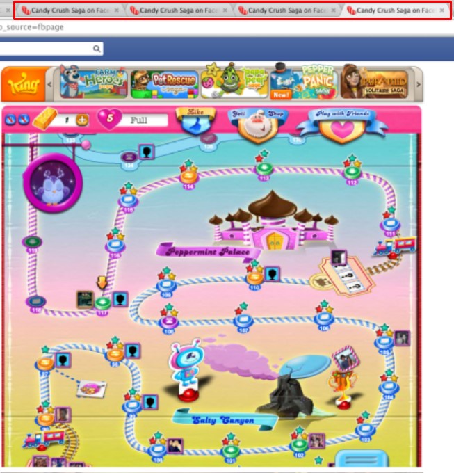 FB Candy Crush Saga Cheat Codes