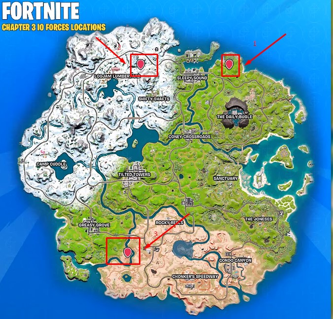Fortnite Dig Sites