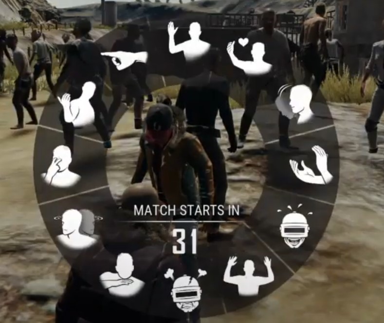 PUBG Emotes Match 1