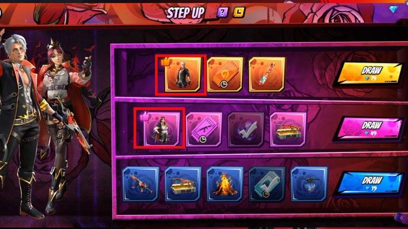 Vampire Malevolence Bundle in Free Fire
