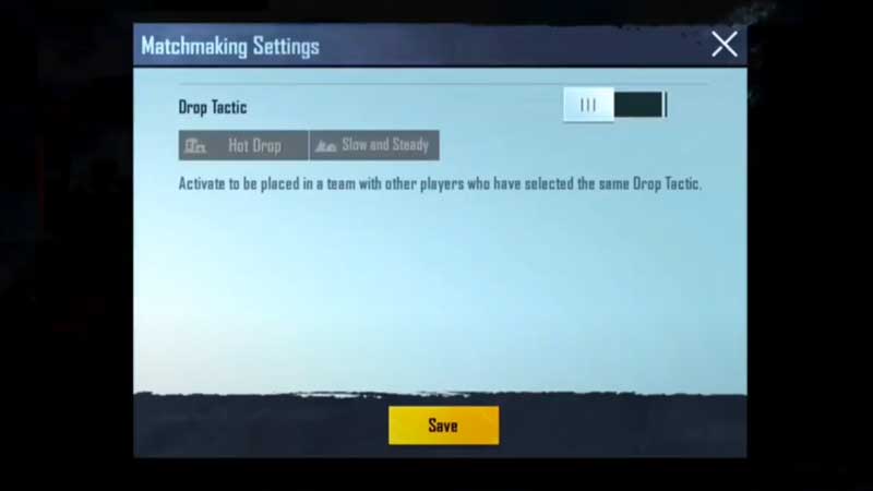 BGMI Change Server