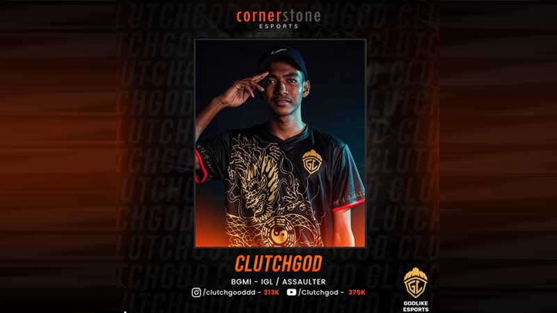 Clutch God BGMI Stats & ID