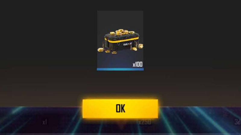 gold coins in Free Fire