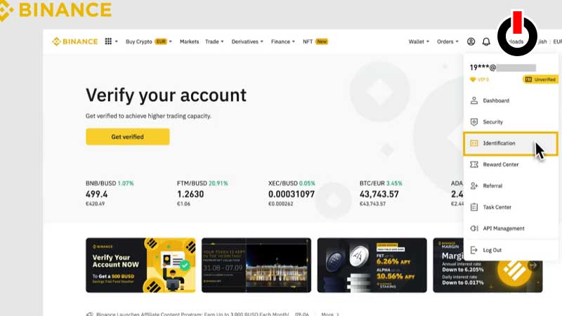 Binance Verification
