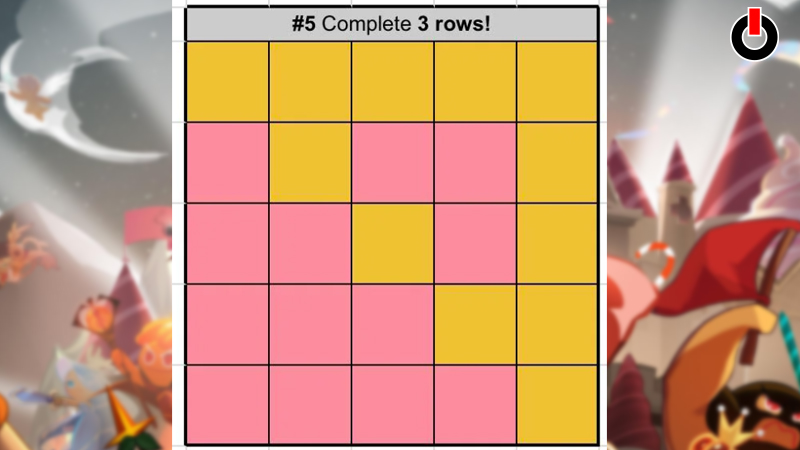 Cookie Run Springtime Bingo Answers