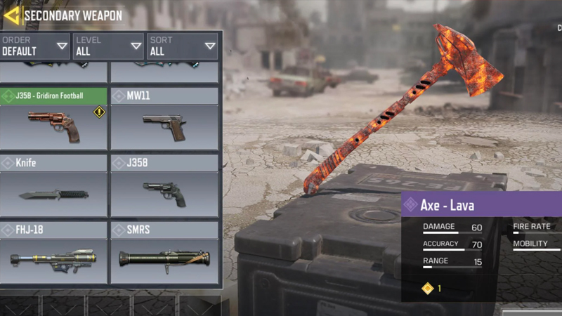 Axe In COD Mobile