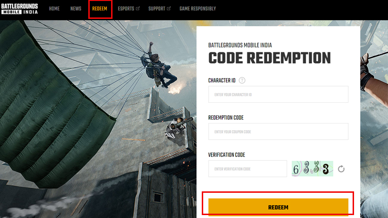bgmi redeem codes 31 march