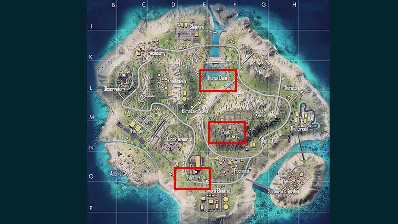 Best Free Fire Loot Locations Bermuda Remastered