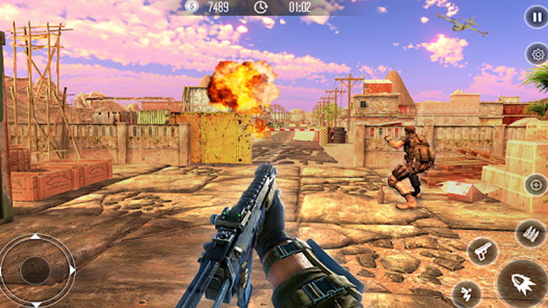 best offline games like Garena Free Fire under 50 MB