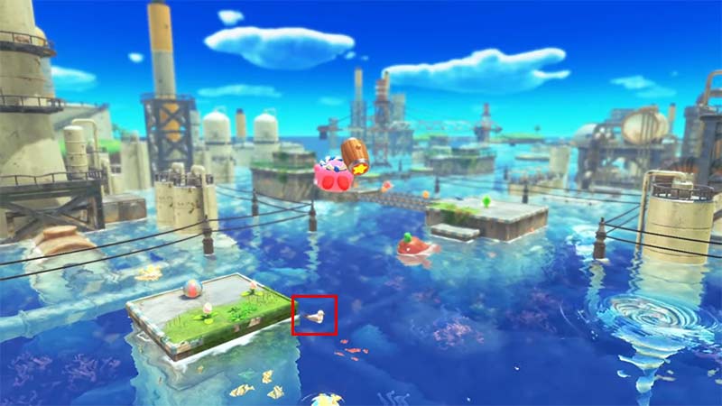Kirby And The Forgotten Land: Concrete Isles First Sea bird