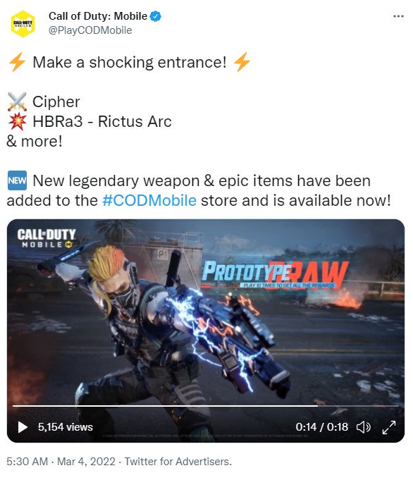 HBR CODM Legendary
