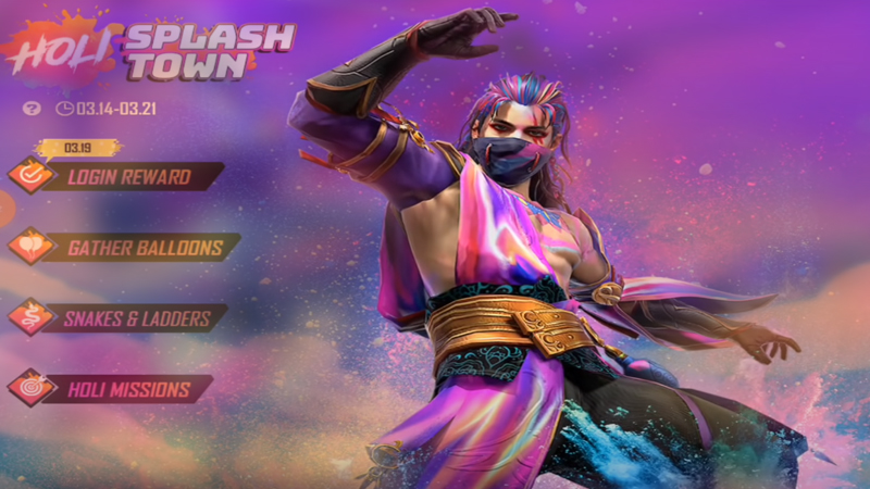 Holi-Snakes-&-Ladders-Event-Free-Fire