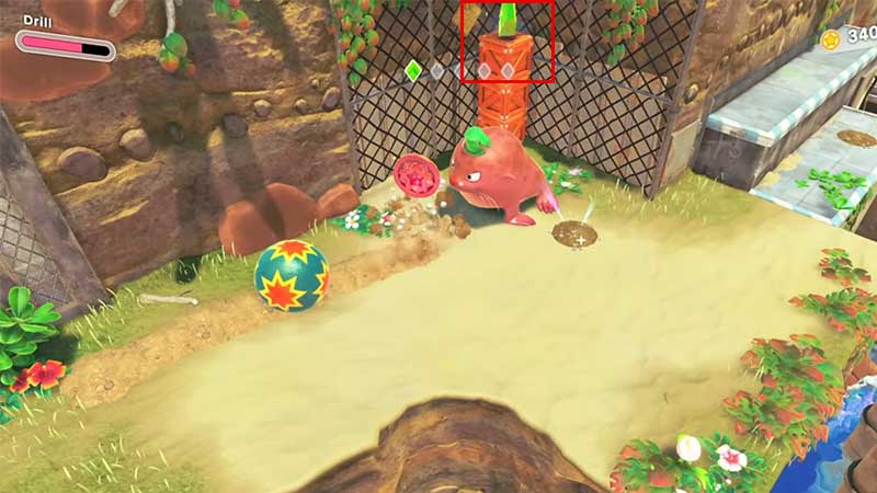 Kirby and the Forgotten Land Concrete Isles New Island Green star 2