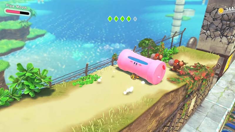 Kirby and the Forgotten Land Concrete Isles New Island Uphill 2