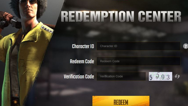 PUBG Mobile Redeem Codes For Today 