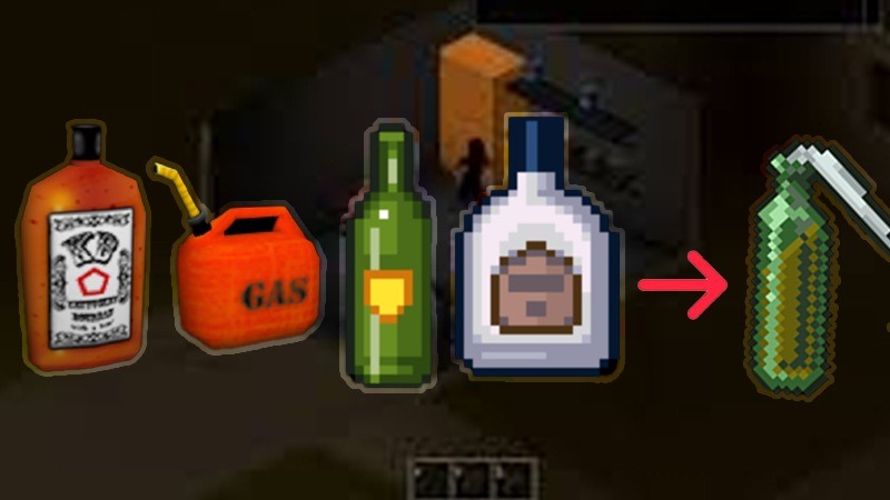 Molotov Cocktail In Project Zomboid