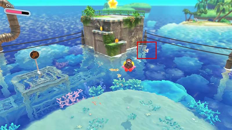 Kirby and the Forgotten Land: Concrete Isles Sea Bird 3