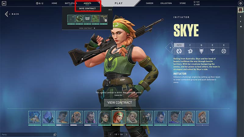 Sky Agent page
