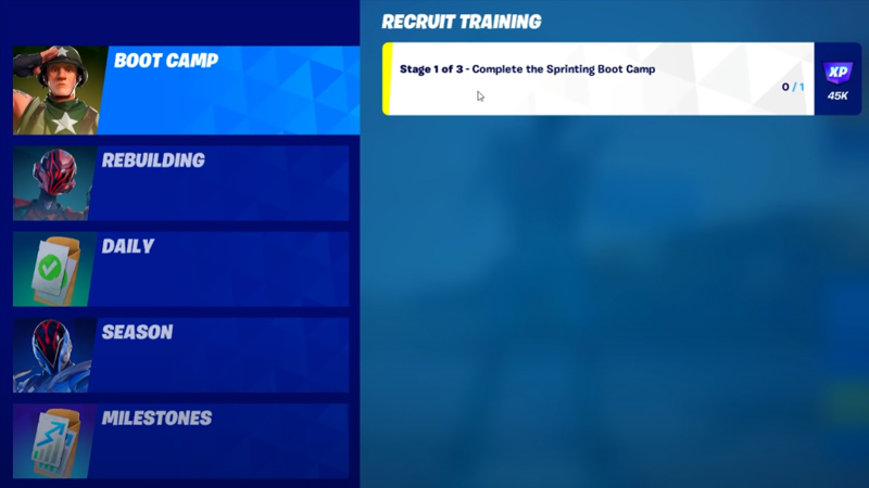 Sprinting-Boot-Camp-Fortnite